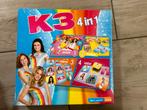 K3 4 in 1 Spel memo, domino, lotto, puzzel, Een of twee spelers, Ophalen of Verzenden, Gebruikt