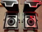 Dj set: 2x Pioneer CDJ-800 MK2 met flight case + Behringer D, Ophalen, Zo goed als nieuw, Dj-set, Pioneer