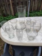 Gratis glazen vazen, Huis en Inrichting, Ophalen, Gebruikt, Overige kleuren, Glas