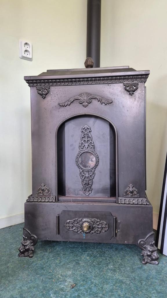 Jaren 20 / 30 nostalgische, goedwerkende gaskachel, Huis en Inrichting, Kachels, Gebruikt, Vrijstaand, Gaskachel, Gas, Ophalen