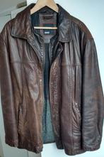 Lederen heren jack Donar maat 54, Kleding | Heren, Jassen | Winter, Maat 52/54 (L), Bruin, Ophalen of Verzenden, Zo goed als nieuw