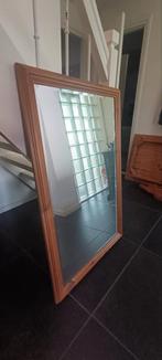 Grenen spiegel, Huis en Inrichting, Ophalen, 100 tot 150 cm, Zo goed als nieuw, Rechthoekig