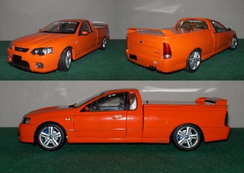 1/18 Ford BA Falcon FPV Pursuit Ute - Biante Blood Orange, Hobby en Vrije tijd, Modelauto's | 1:18, Nieuw, Ophalen of Verzenden