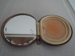 Ouderwetse poederdoos met geslepen spiegeltje, Ophalen of Verzenden, Gebruikt, Gehele gezicht, Toebehoren