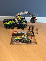 Lego technic 42080 bosbouwmachine, Ophalen, Zo goed als nieuw, Complete set, Lego