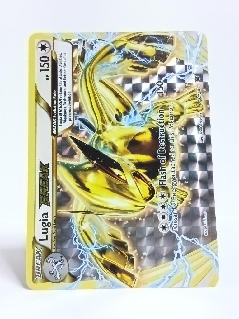Pokémon - Fates Colide - Lugia BREAK - 79/124 - BREAK, Verzenden, Zo goed als nieuw, Losse kaart, Foil