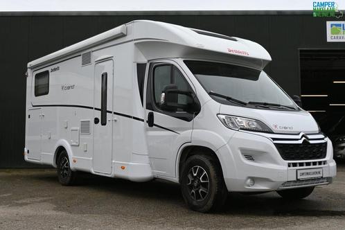 Dethleffs Trend T7057 EB|Hefbed|Enkbedden|Luifel|Zonnepanel, Caravans en Kamperen, Campers, Bedrijf, Half-integraal, tot en met 4