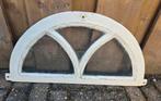 Antiek gietijzeren stalraam, met enkelglas/brocante deco, Antiek en Kunst, Ophalen