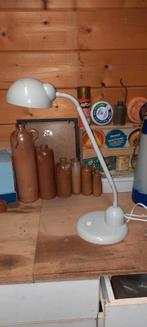 Grijze vintage bureaulamp vrieland design, Ophalen of Verzenden, Gebruikt
