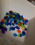 Kleine glazen mozaïek ruitjes, Hobby en Vrije tijd, Knutselen, Ophalen of Verzenden, Nieuw, Materiaal