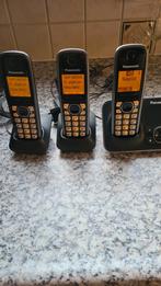 Panasonic Draadloze Telefoon Set - 3 Handsets, Ophalen, Gebruikt, 3 handsets