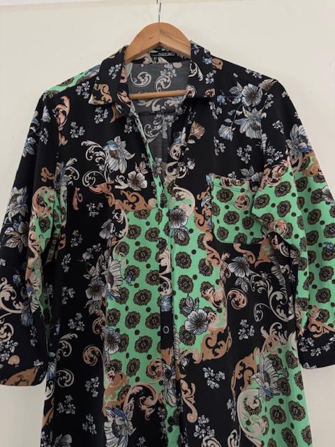 Blousejurk, Noah maat 42 (draagbaar tot 46/48), Jurk, Zo goed als nieuw, Noah, Verzenden