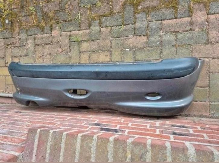 Peugeot 206 achterbumper met kameleon wrap, Auto-onderdelen, Carrosserie en Plaatwerk, Bumper, Peugeot, Achter, Gebruikt, Ophalen of Verzenden