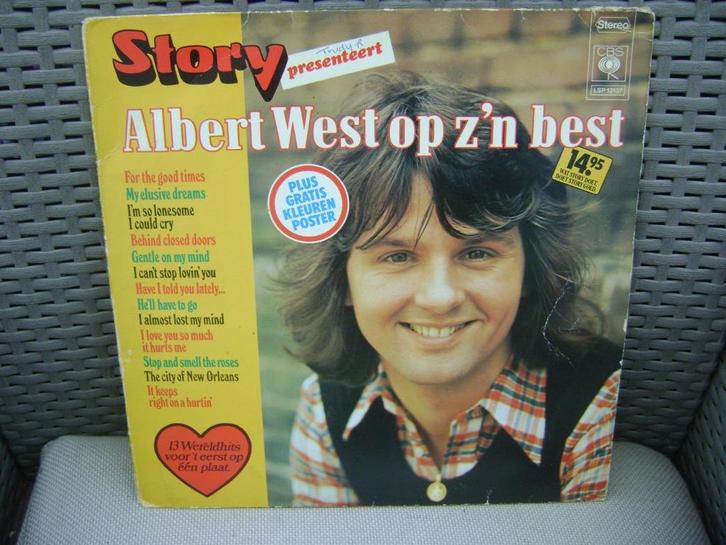LP - Albert West ‎Story Presenteert: Albert West Op Z'n Best, Cd's en Dvd's, Vinyl | Pop, Gebruikt, 1960 tot 1980, 12 inch, Ophalen of Verzenden