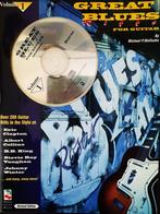 Bladmuziek / GREAT BLUES FOR GUITAR vol. 1 incl. CD, Gitaar, Les of Cursus, Nieuw, Ophalen of Verzenden