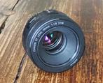 Canon EF 50mm f/1.8 STM, Audio, Tv en Foto, Fotografie | Lenzen en Objectieven, Ophalen, Zo goed als nieuw, Standaardlens