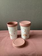 Drinkbekers met Deksel eenhoorn curver, Ophalen of Verzenden, Zo goed als nieuw