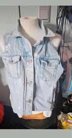 Bershka spijker vestje, Blauw, Maat 46/48 (XL) of groter, Zo goed als nieuw, Bershka