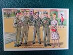 Ansichtkaart Humor, Verzamelen, Ophalen of Verzenden, Landmacht, Nederland
