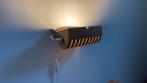 Houten Wandlamp met Stijlvol Design, Ophalen of Verzenden, Gebruikt, Hout