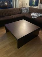 Salontafel hout vierkant - zondag 28dec ophalen, Ophalen, Gebruikt, 50 tot 100 cm, Vierkant