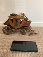 Houten Koets Miniatuur Wells Fargo & Co, Ophalen