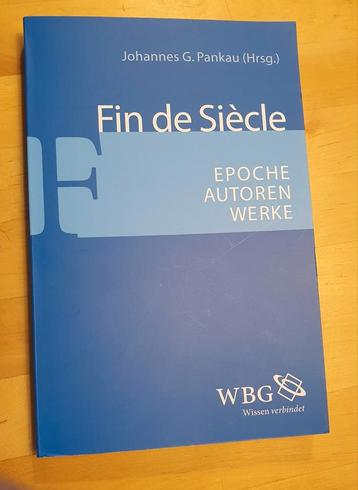 Finde Siècle- Johannes G. Pankau beschikbaar voor biedingen