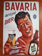 Bavaria 20x30 cm Reclamebord, Ophalen of Verzenden, Nieuw, Reclamebord, Plaat of Schild, Bavaria