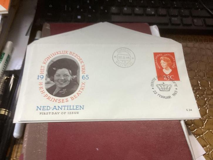 No4965 Nederlandse Antillen E34 anders Heb ook van Nederland, Postzegels en Munten, Postzegels | Eerstedagenveloppen, Onbeschreven
