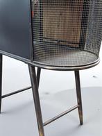 Opruiming, tof kastje van metaal & hout in een vintage look., Huis en Inrichting, Kasten | Overige, Ophalen, ., Nieuw, .