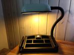 Gooseneck Bureaulamp met Pennenbak, Ophalen of Verzenden, Gebruikt, Metaal, Minder dan 50 cm