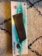 Logitech toetsenbord mk270 inclusief muis, Computers en Software, Ophalen, Toetsenbord en muis-set, Zo goed als nieuw, Draadloos