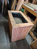 Opruiming . Plantenbakken hardhout en douglas ., Ophalen, Zo goed als nieuw, Vierkant, Hout