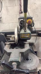 Huvema afkort zaag 250 380v, Ophalen, Gebruikt, Afkortzaag, 30 tot 70 mm