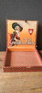 Vintage GULDEN VLIES TILBURG sigarenkistjes., Verzamelen, Rookartikelen, Aanstekers en Luciferdoosjes, Ophalen of Verzenden, Gebruikt