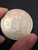 rijksdaalder 1847 Willem 2 Nederland, Postzegels en Munten, Munten | Nederland, Verzenden, Zilver, Losse munt, 2½ gulden