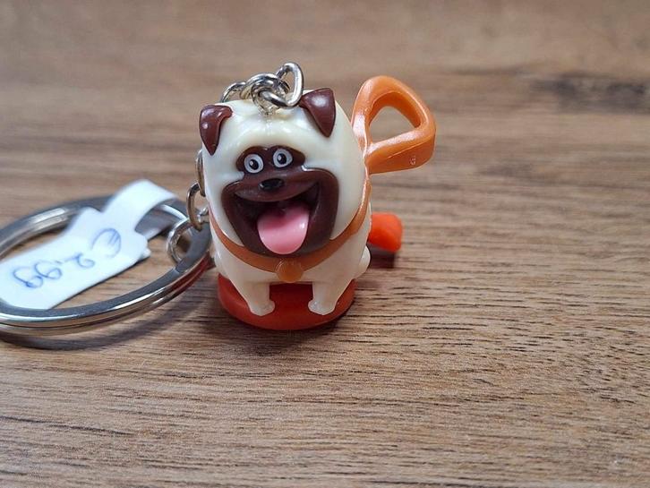 Sleutelhanger : Huisdiergeheimen : Mel !!, Verzamelen, Sleutelhangers, Nieuw, Overige typen, Ophalen of Verzenden