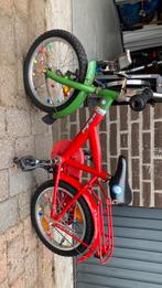 16 inch fiets met vlag - gebruikt, Ophalen, Zo goed als nieuw, 16 tot 20 inch