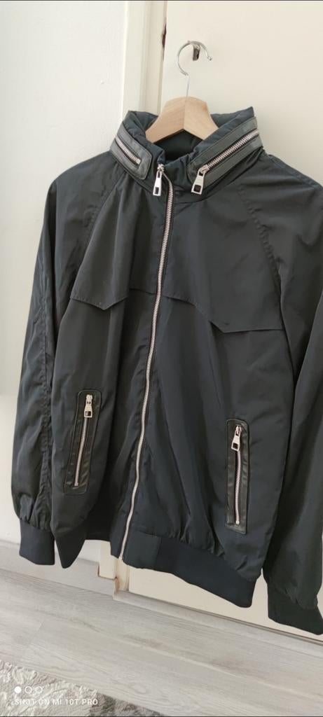 LVWindbreaker Maat L, Maat 52/54 (L), Zwart, Nieuw, Ophalen of Verzenden