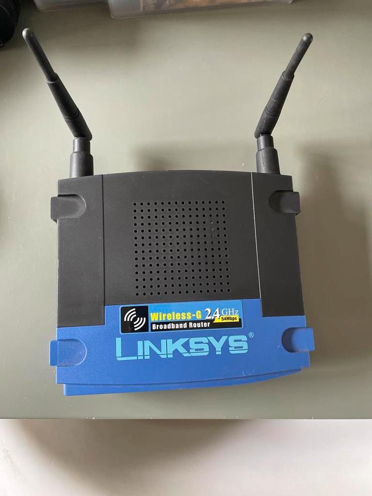 Linksys WRT54GL Router, Computers en Software, Routers en Modems, Gebruikt, Router, Ophalen of Verzenden