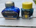 Pelikan en Gimborn blauwe inkt, Ophalen of Verzenden, Gebruikt, Overige typen, Overige merken