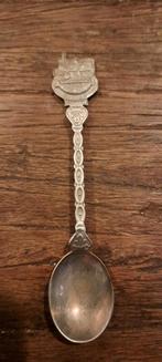 Vintage verzilverde alpacca Bello Stoomtram Hoorn theeLepel, Ophalen of Verzenden