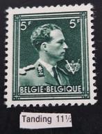 België 1957 - OBP 1007 - Koning Leopold III met 'V' - T11½, Postzegels en Munten, Postzegels | Europa | België, Koninklijk huis