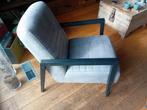 Mooie lichtgrijze fauteuil, Ophalen, Zo goed als nieuw