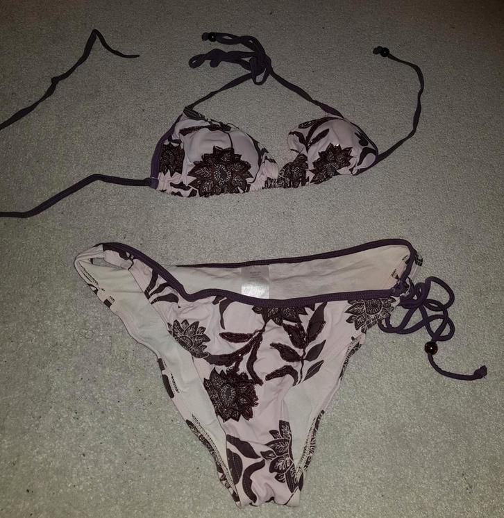Bikini roze bruin kraaltjes bloemen design maat 38 maat 36, Kleding | Dames, Badmode en Zwemkleding, Gedragen, Bikini, Roze, Verzenden