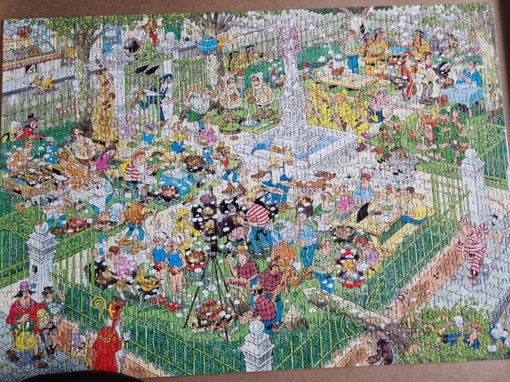 jan van haasteren, Hobby en Vrije tijd, Denksport en Puzzels, Zo goed als nieuw, 500 t/m 1500 stukjes, Ophalen of Verzenden