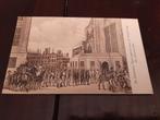 Soevereine Vorst gaande naar de Vergadering der Aanzienlijke, Ophalen of Verzenden, Zo goed als nieuw, Nederland, Kaart, Foto of Prent