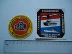 sticker oud LEGER CFK Film bureau heemstede dienstplicht, Verzamelen, Verzenden, Zo goed als nieuw, Bedrijf of Vereniging
