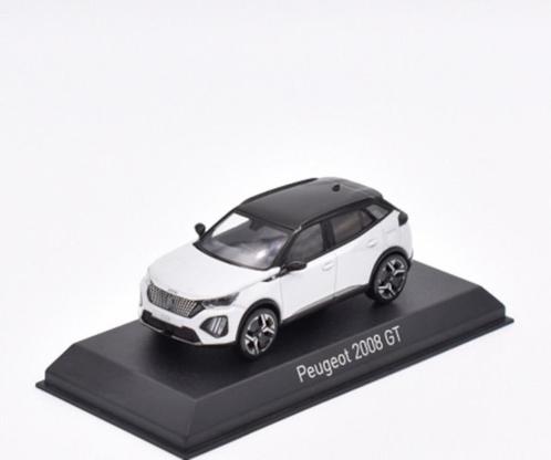 Peugeot 2008 GT 2024 Wit Schaal 1:43 Norev Ref. 472872, Hobby en Vrije tijd, Modelauto's | 1:43, Nieuw, Auto, Norev, Ophalen of Verzenden
