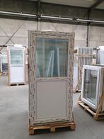 Kunststof deur wit 102 x 206 cm wit intrekprofiel, Niet ingevuld, Nieuw, Ophalen of Verzenden, Buitendeur